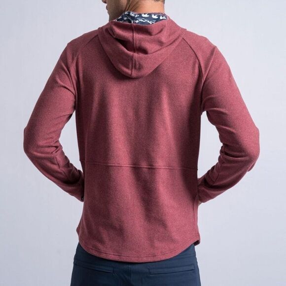 Swannies Golf CHALET HOODIE, Maroon S NWT - Picture 2 of 11